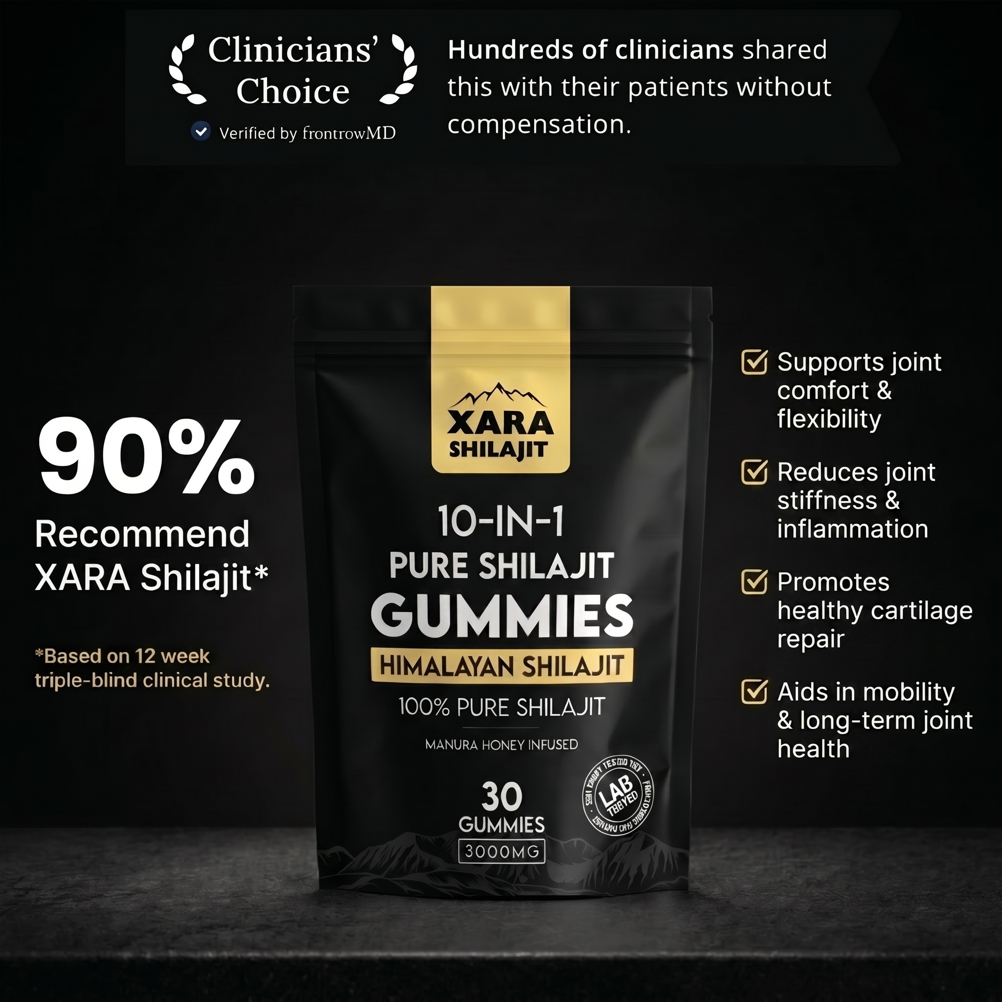 Glytze Pure Shilajit joint pain relief