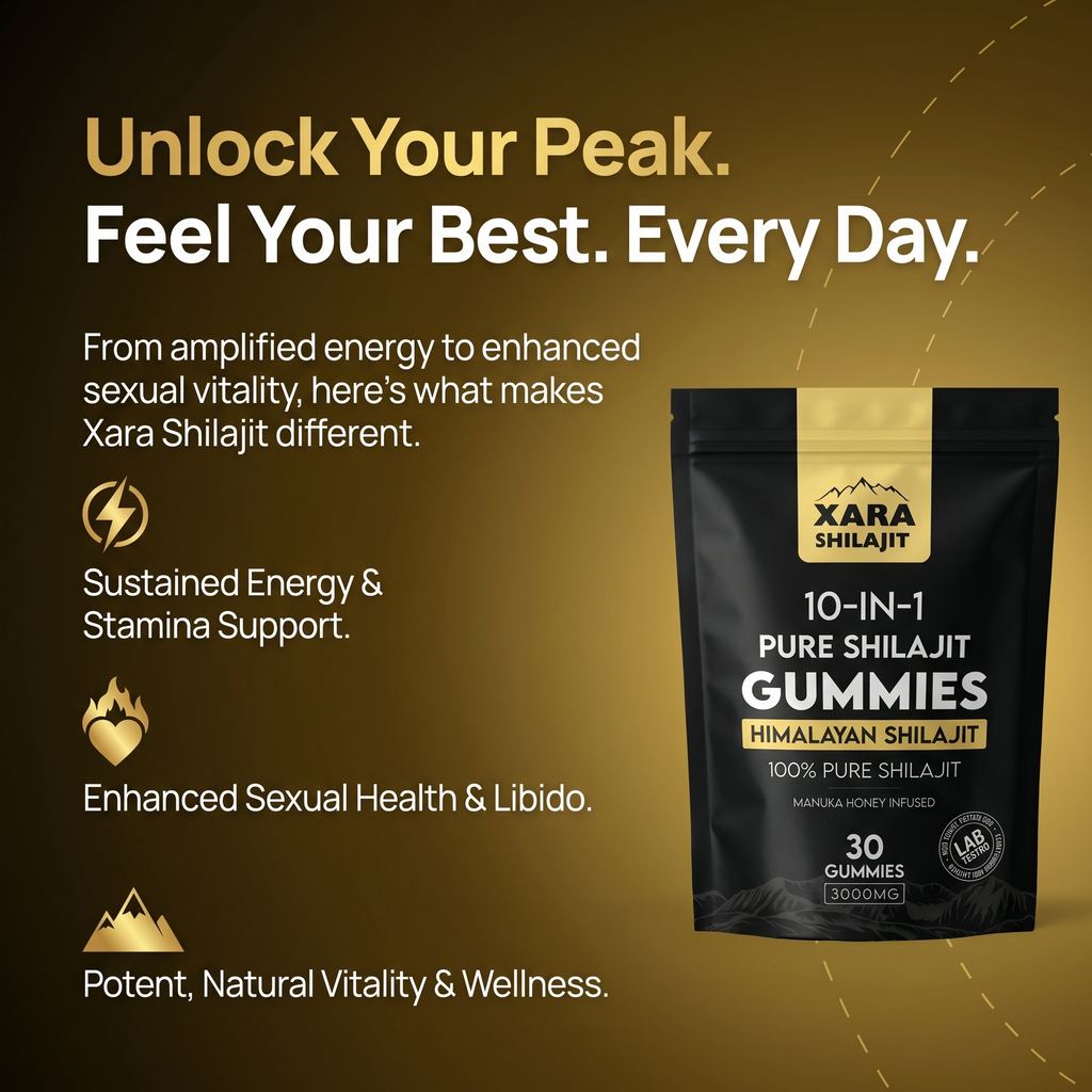 Glytze Pure Shilajit Gummies upgraded formula