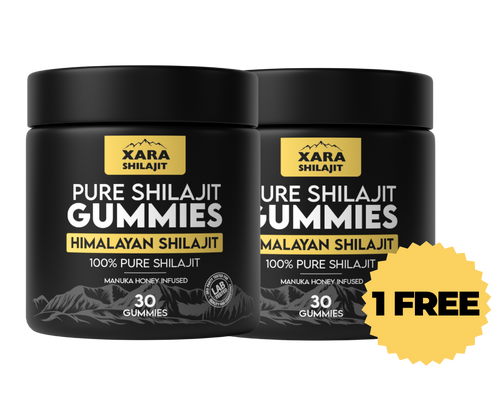 Glytze Pure Shilajit Gummies 3 MONTH SUPPLY