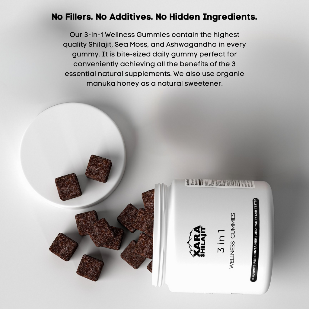 Glytze 3 in 1 wellness Gummies