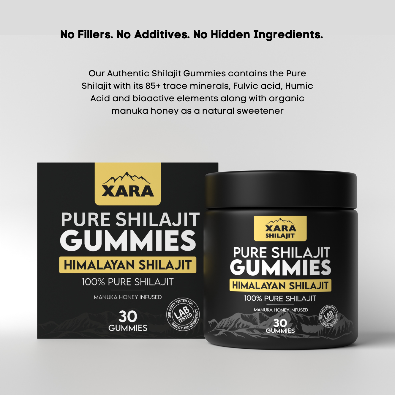 Glytze Pure Shilajit Gummies 3 MONTH SUPPLY