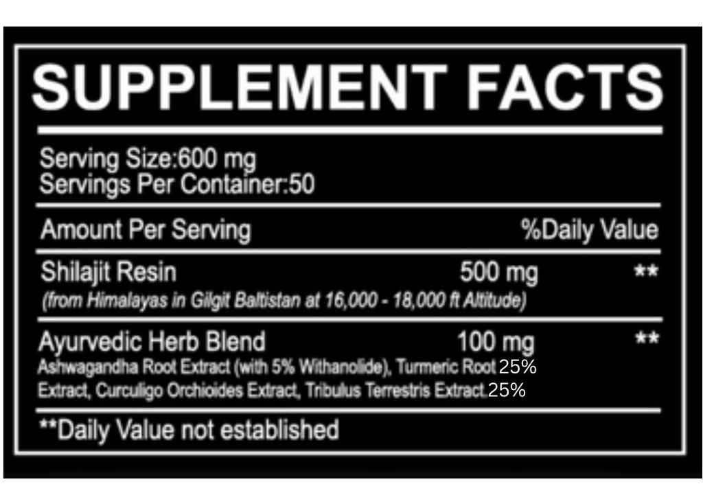 Glytze Pure Himalayan Shilajit™ (BUY 1 GET 1 FREE)