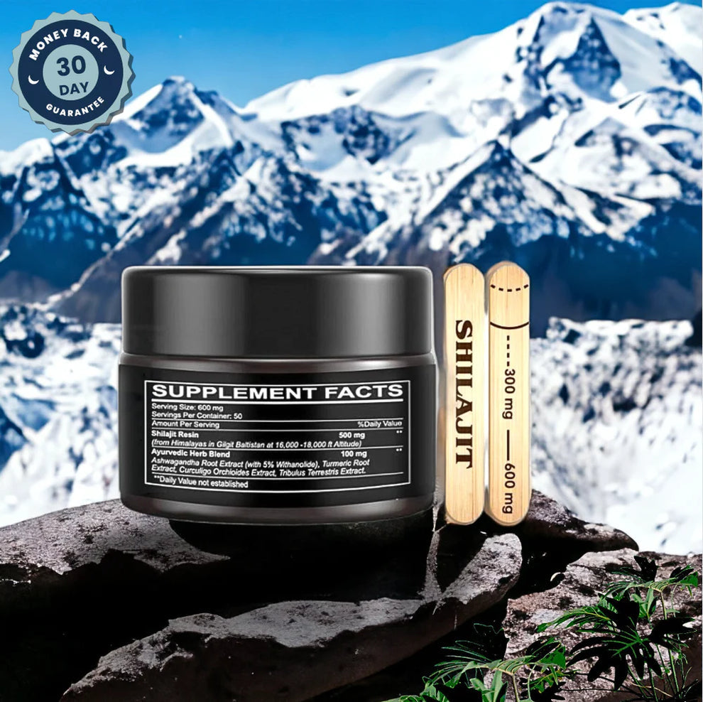 Glytze Pure Himalayan Shilajit™ (BUY 1 GET 1 FREE)