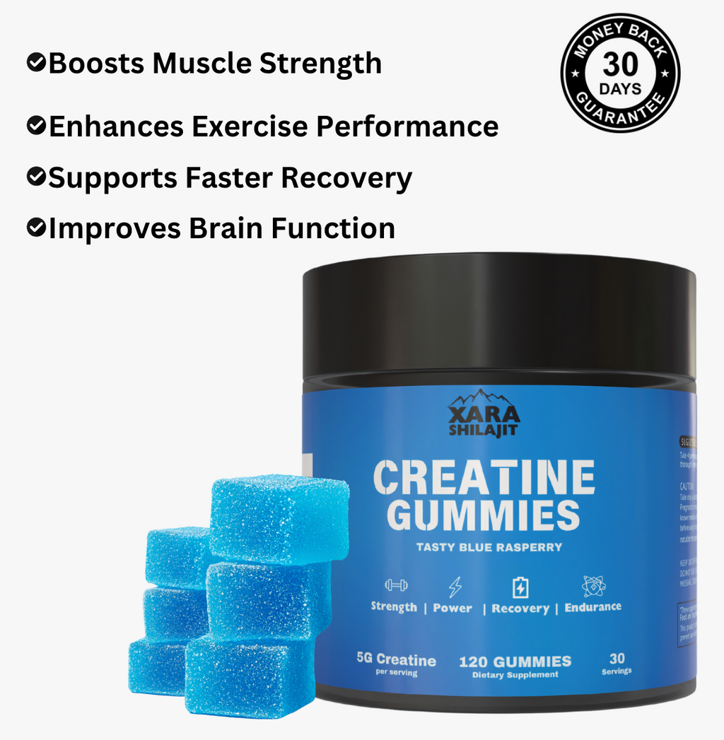 Glytze Creatine Gummies (Raspberry Flavour)