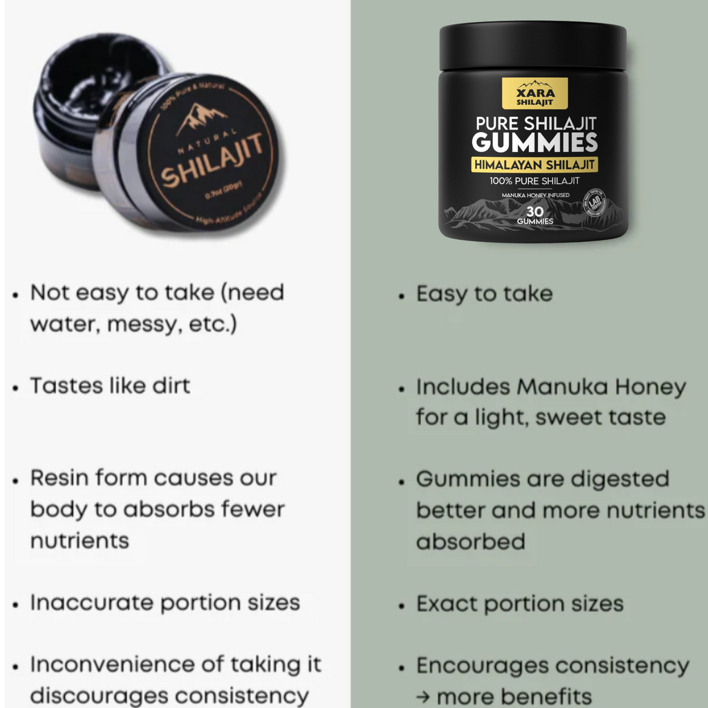 Glytze Pure Shilajit Gummies (+4 FREE GIFTS)
