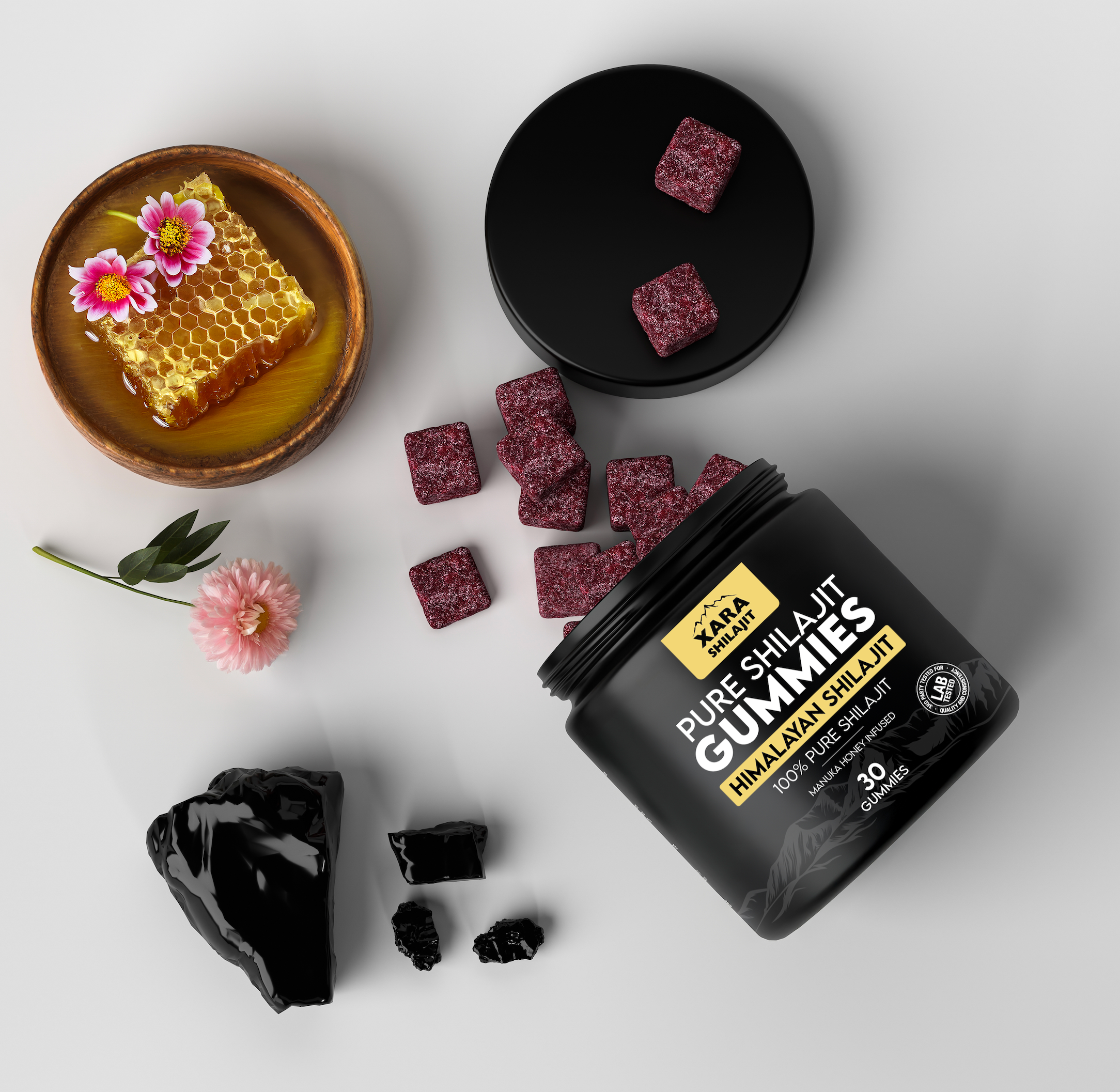 Glytze Pure Shilajit Gummies