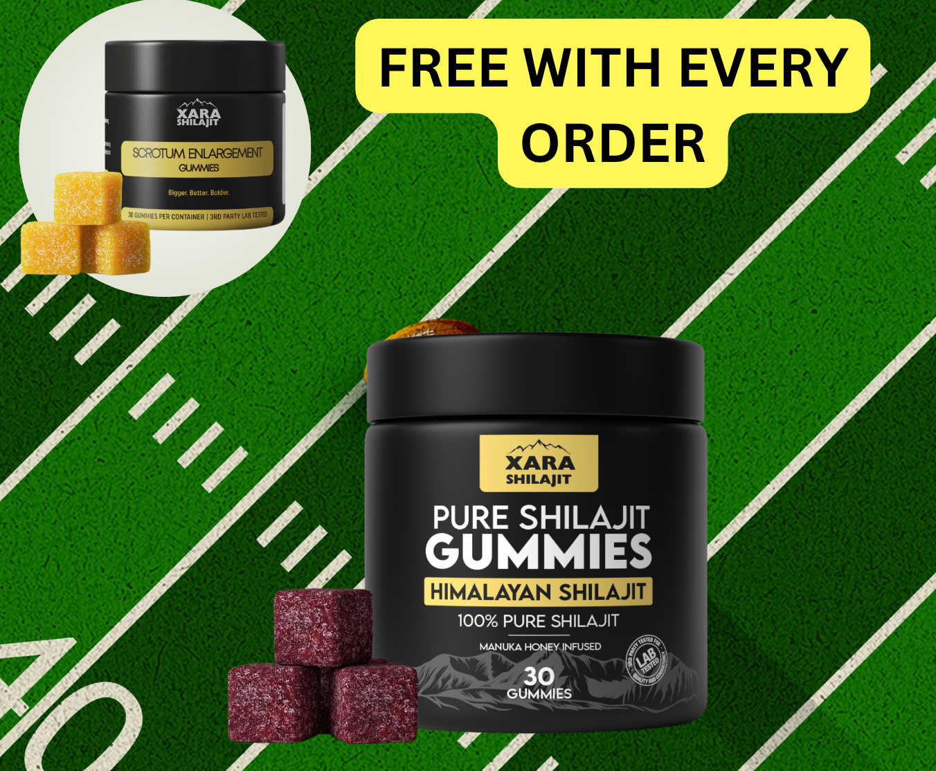 Glytze Pure Shilajit Gummies (+ FREE GIFT SUPERBOWL SPECIAL)