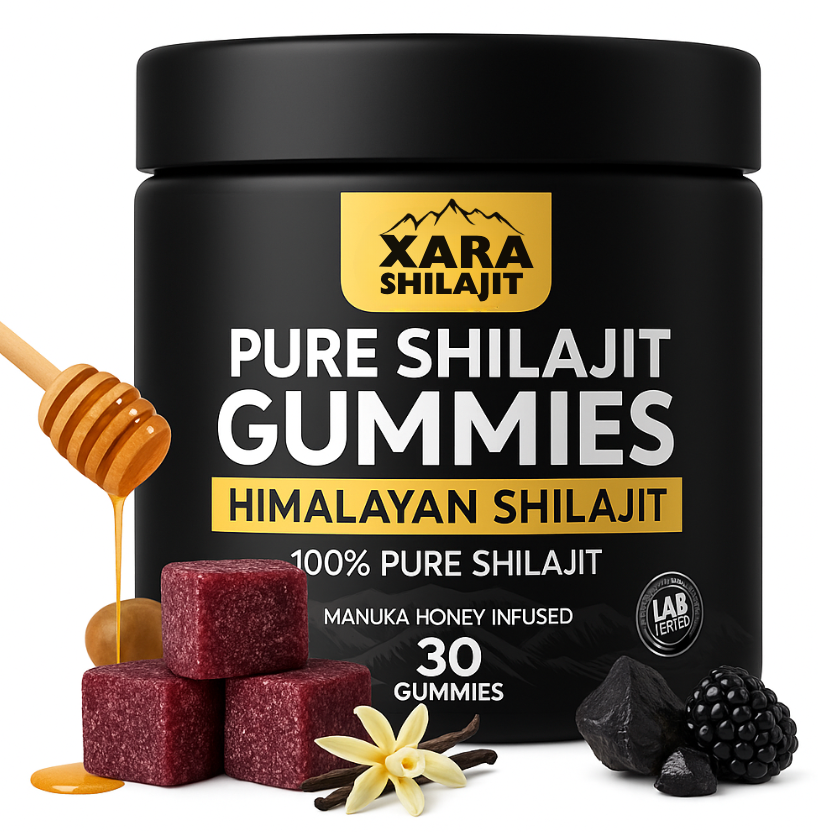 Glytze Pure Shilajit gummies