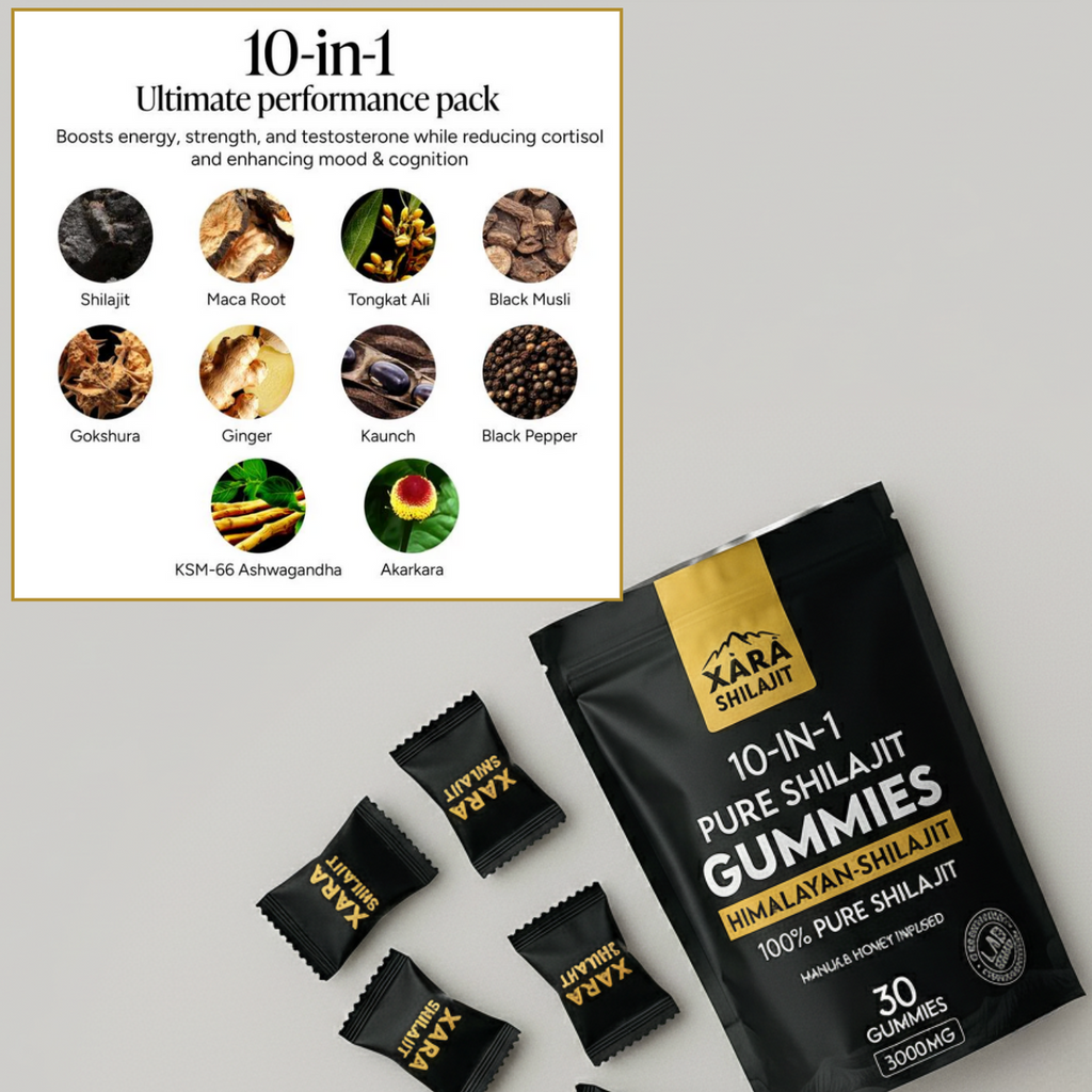 Glytze 10 in 1 Alpha Gummies + Zeolite Binder Combo