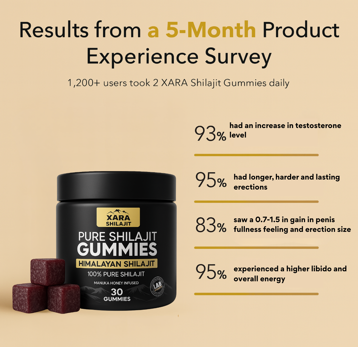 Glytze Pure Shilajit Gummies BOGO