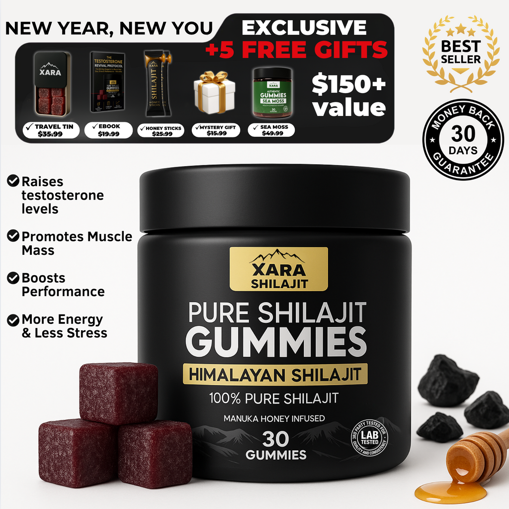 Glytze Pure Shilajit Gummies BOGO