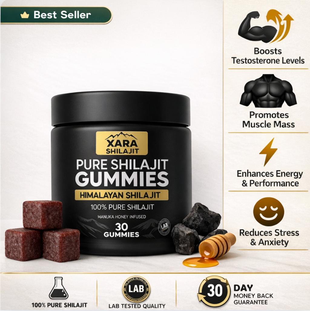 Glytze Pure Shilajit Gummies With Gifts