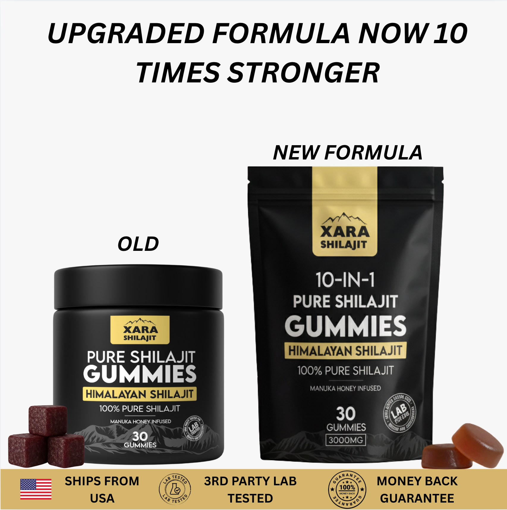 Glytze Pure Shilajit Gummies GLP1