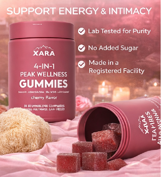Glytze 4-in-1 Peak Wellness Gummies