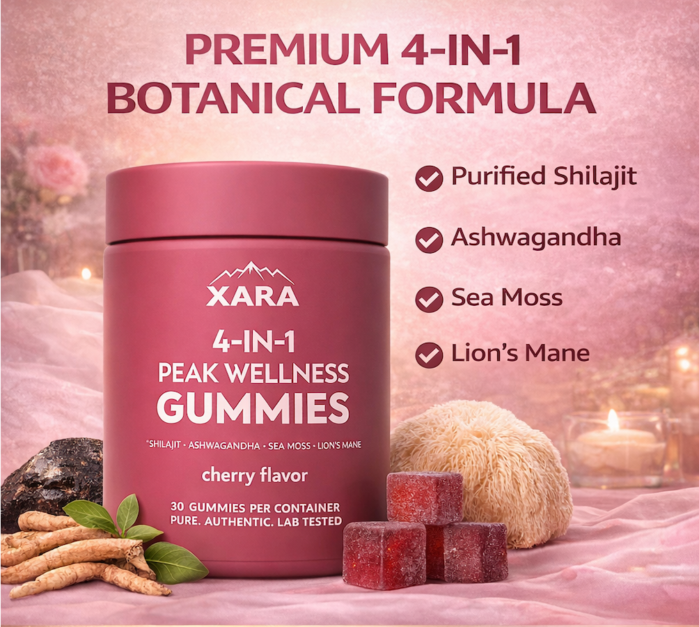 Glytze 4-in-1 Peak Wellness Gummies