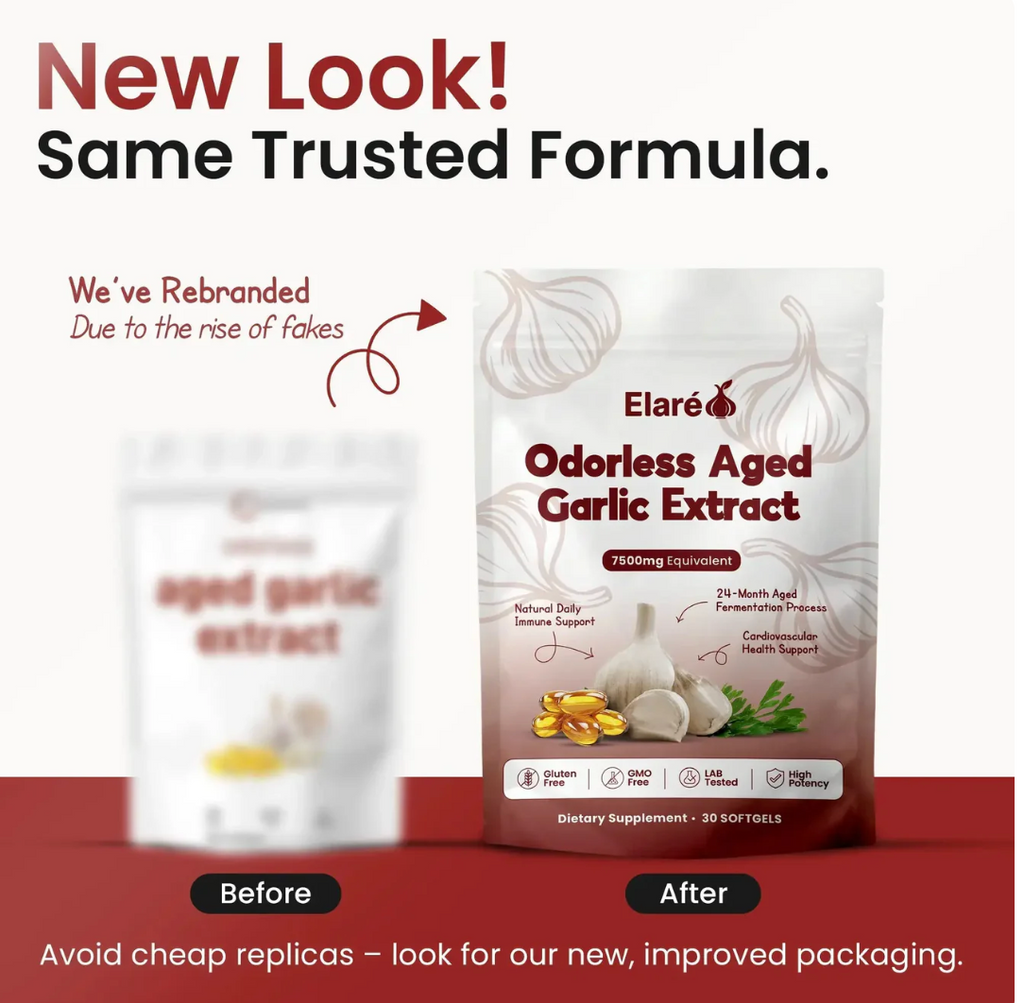 Aged Garlic Extract - 7500mg Odorless Softgels