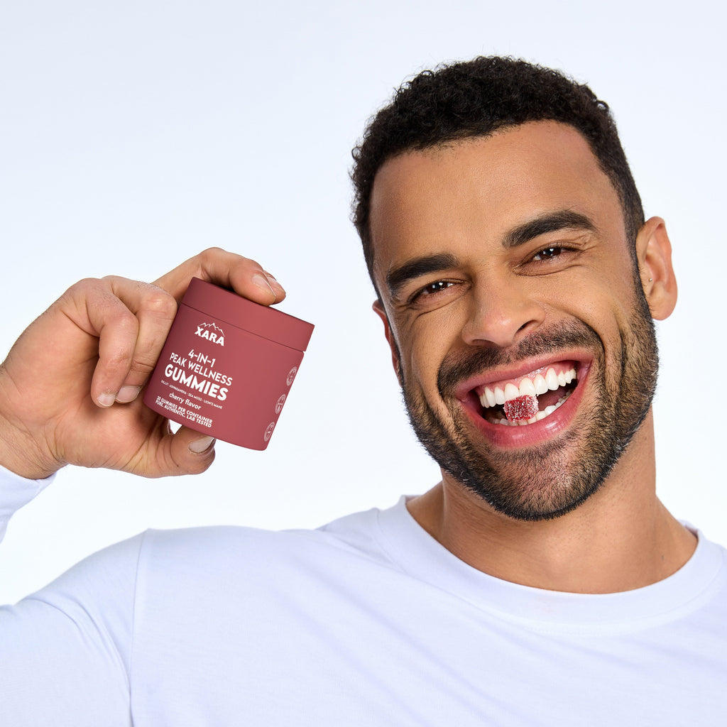 Glytze 4-in-1 Peak Wellness Gummies for men and women
