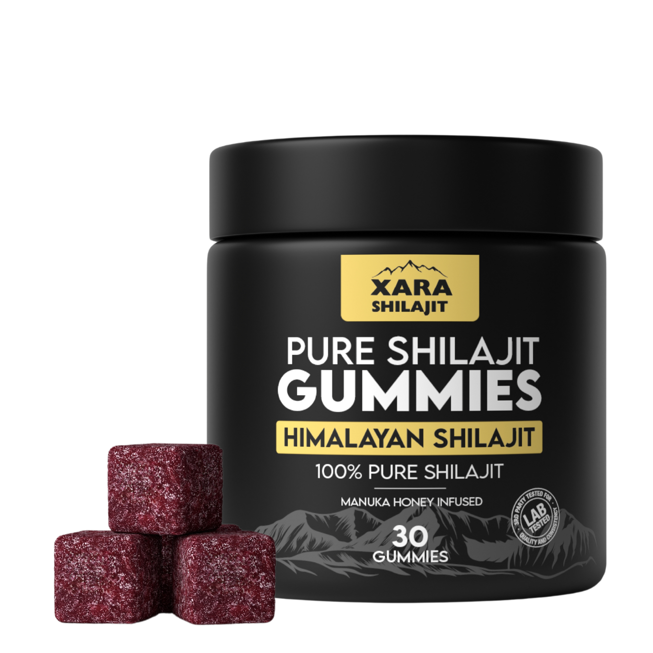 Glytze Pure Shilajit gummies