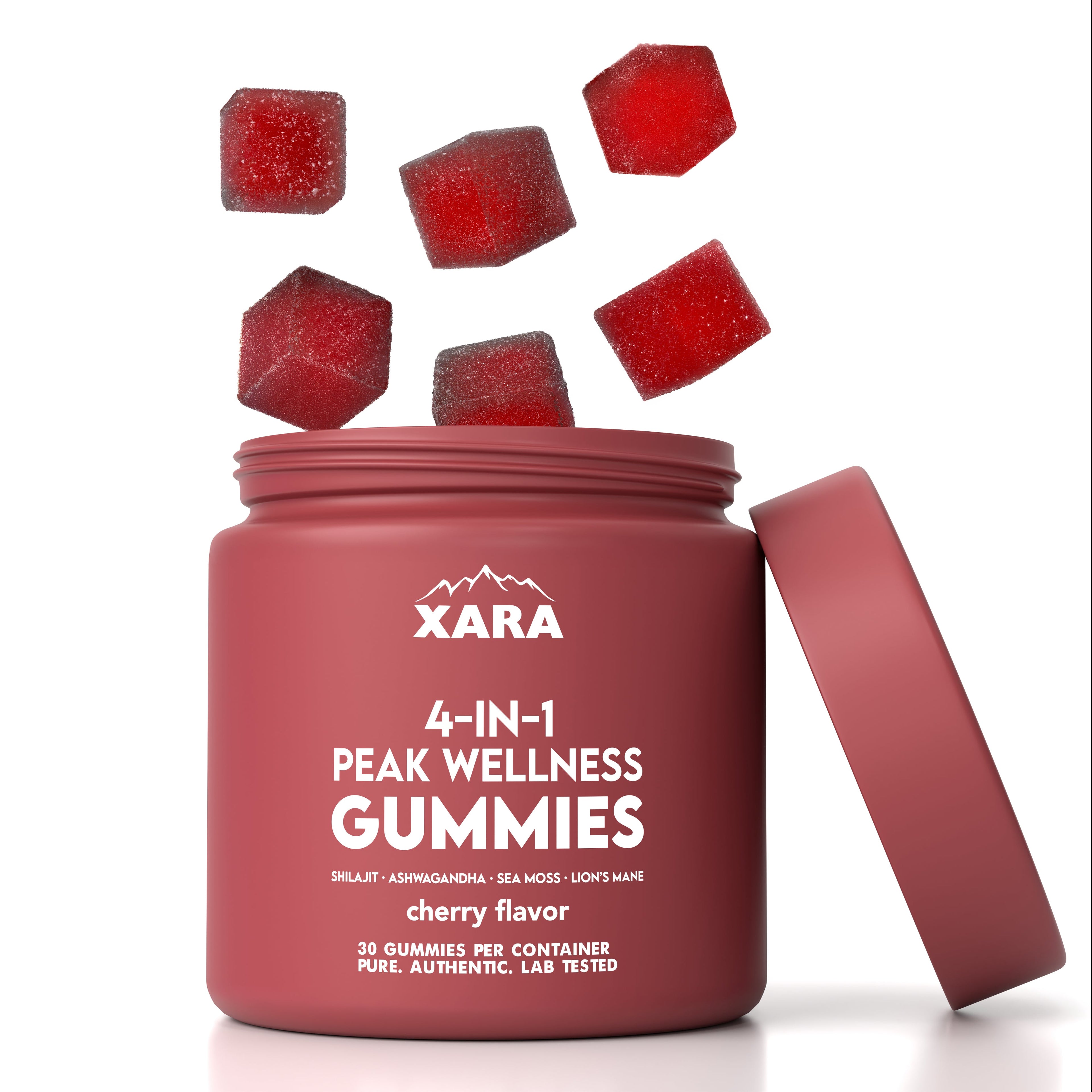 Glytze 4-in-1 Peak Wellness Gummies for men and women