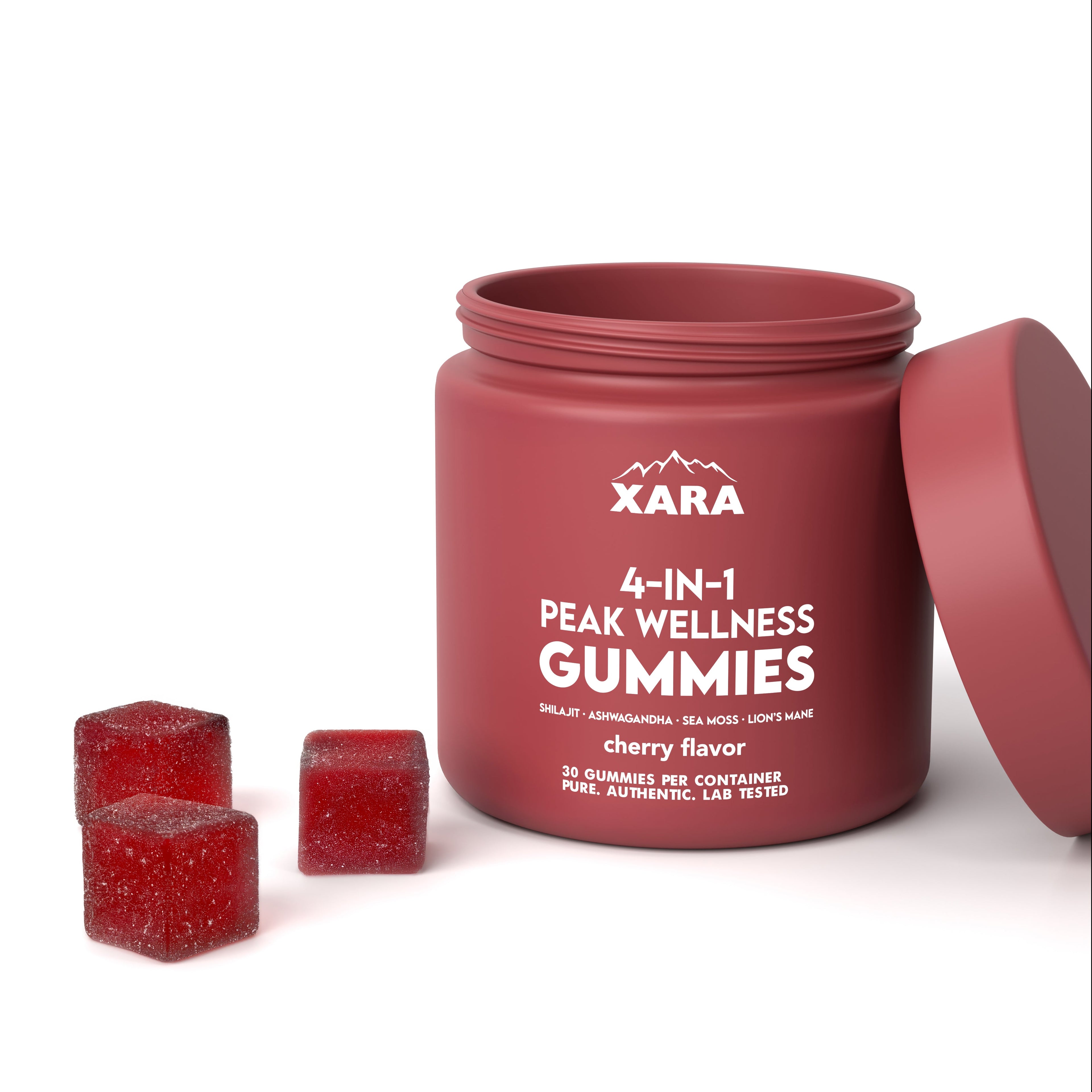 Glytze 4-in-1 Peak Wellness Gummies for men and women