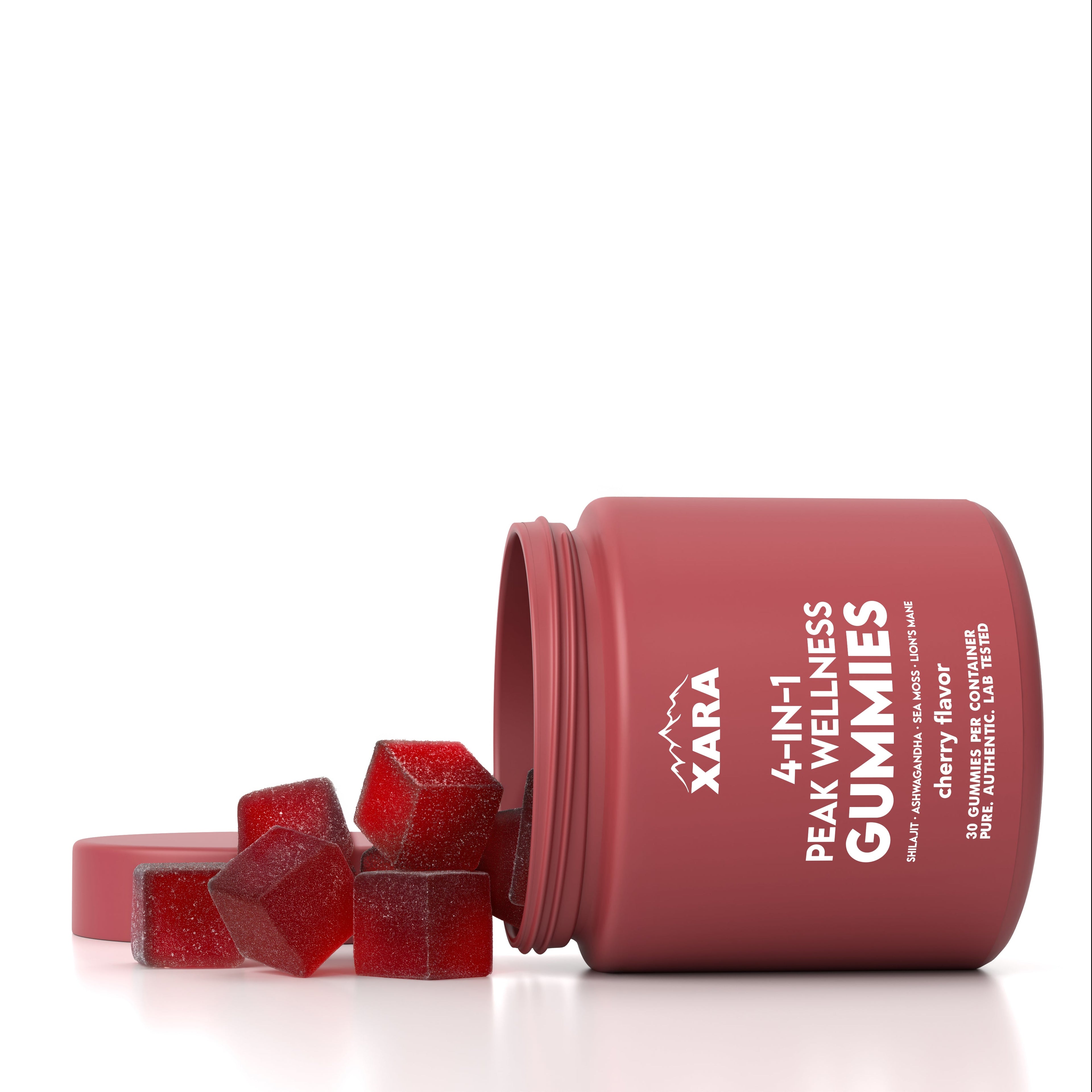 Glytze 4-in-1 Peak Wellness Gummies for men and women
