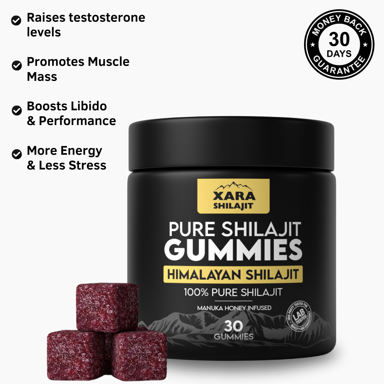 Glytze Pure Shilajit Gummies